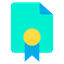 Certificate for gold